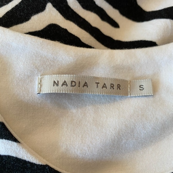 Nadia Tarr Zebra Print Pencil Bodycon Dress - Picture 8 of 9